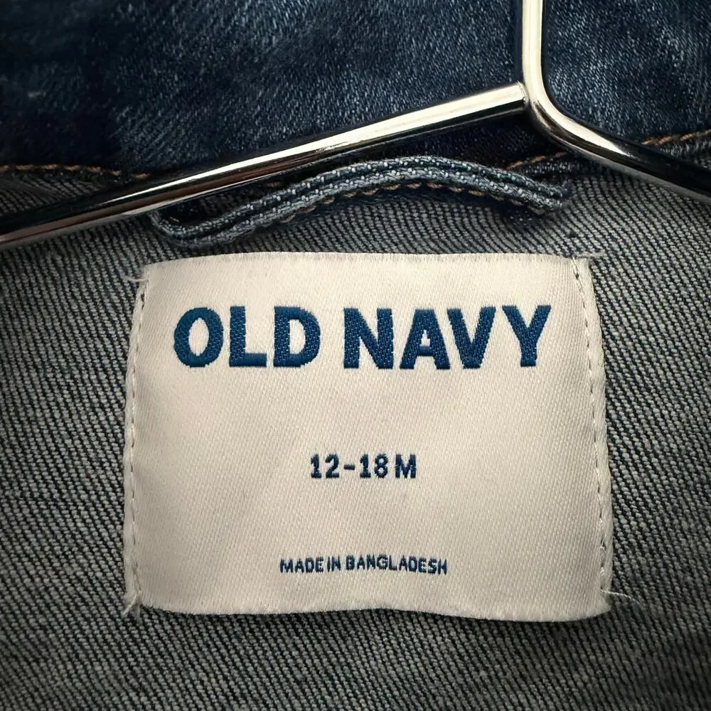 Old Navy toddler denim jean jacket